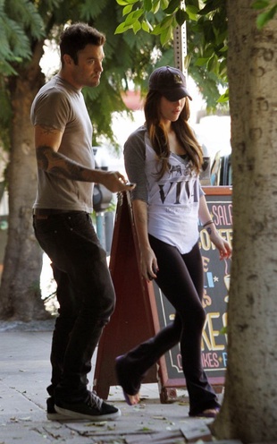 Megan Fox At Little Dom's Deli in LA October 3, 2011