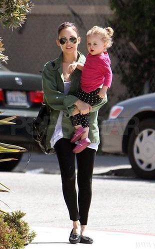 Nicole Richie Out and About with Joel and Harlow in Los Angeles May 6, 2010