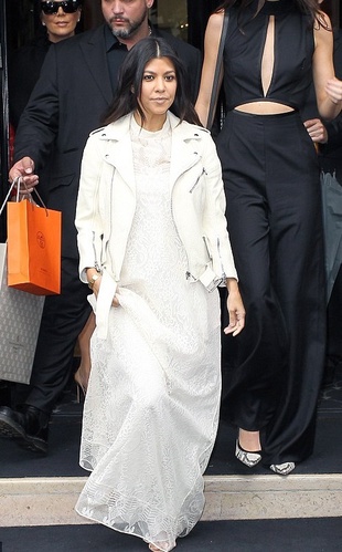 Kourtney Kardashian Paris France May 23, 2014