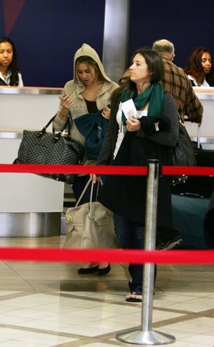 Lauren Conrad Flying Out of LAX November 1, 2008