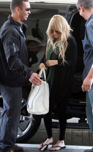 Nicole Richie at LAX Airport May 4, 2009