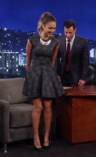 Jessica Alba Jimmy Kimmel Live February 12, 2013