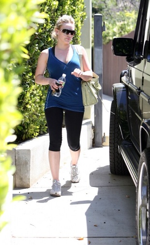 Hilary Duff Out at the Gym May 7, 2009