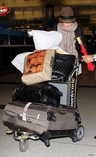 Blake Lively at LAX Airport March 23, 2011