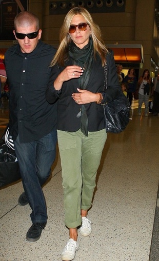 Jennifer Aniston LAX Airport August 12, 2013