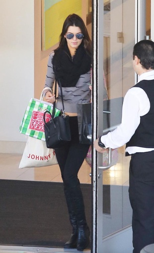 Kendall Jenner Westfield Topanga Mall November 27, 2013