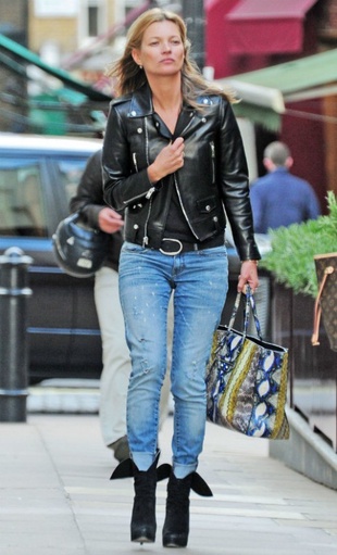 Kate Moss London April 16, 2013