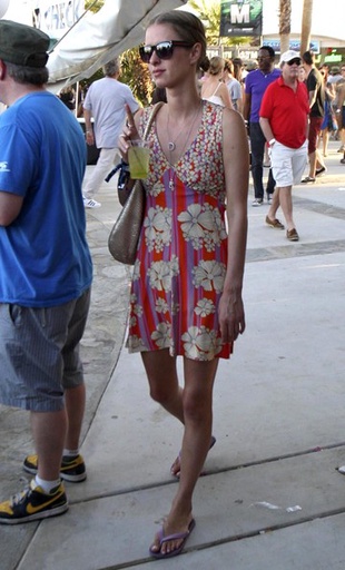 Nicky Hilton at Coachella Music Festival April 18, 2009