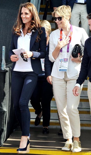 Kate Middleton London Olympics July 30, 2012