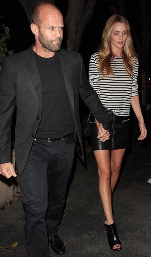 Rosie Huntington-Whiteley Madeo Restaurant September 8, 2014