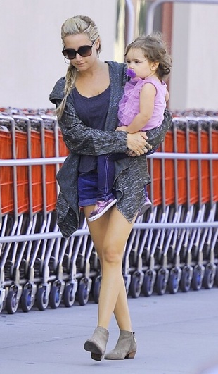 Ashley Tisdale Shopping at Trader Joe's in Toluca Lake September 16, 2011