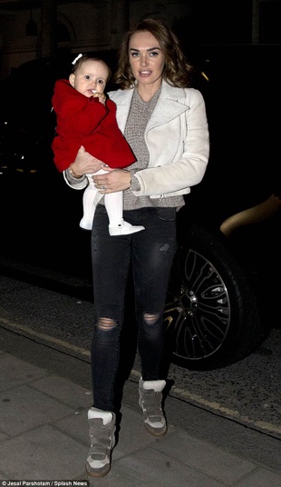 Tamara Ecclestone with Sophia March 7, 2015