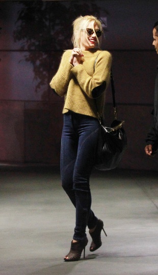 Gwen Stefani at the Arclight Theatre in Sherman Oaks December 22, 2011