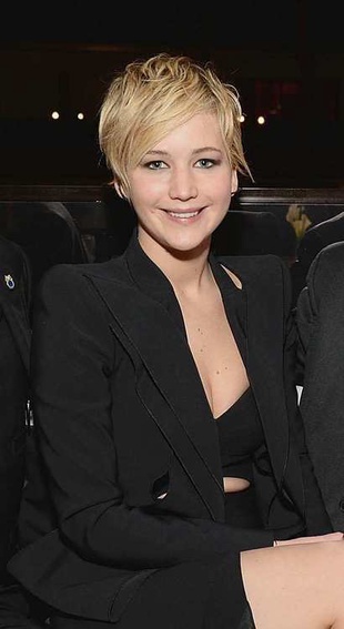 Jennifer Lawrence Attending An Evening with David O. Russell in Hollywood November 8, 2013