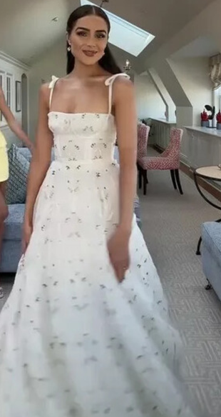 white corset dress?