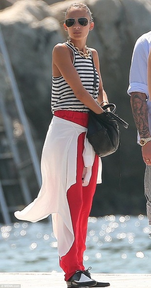 Nicole Richie Cap D'Antibes France July 27, 2013