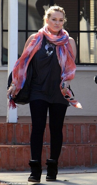 Hilary Duff Beverly Hills July 26, 2012