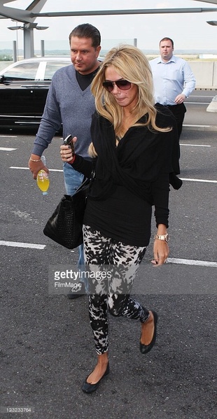 Petra Ecclestone Heathrow Airport Terminal 5 September 1, 2011