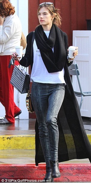 Alessandra Ambrosio out and About February 2013