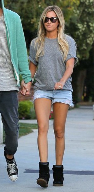 Ashley Tisdale Toluca Lake August 13, 2013