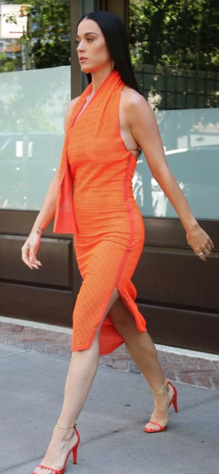 orange dress?