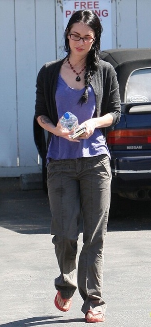 Megan Fox Out to Lunch at Poquito Mas in Hollywood May 13, 2010