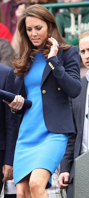 Kate Middleton Olympics Day 6 Tennis August 2, 2012