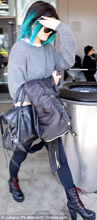 Kylie Jenner LAX Airport May 19, 2014