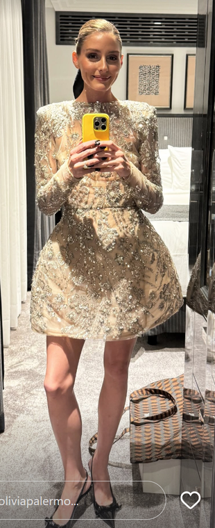 beige long sleeve dress?