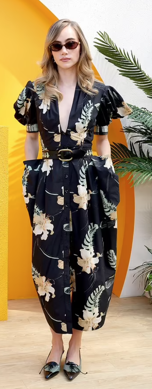 black floral dress?