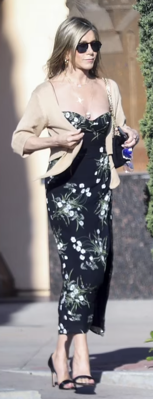 black floral dress?