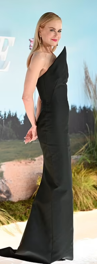 black strapless dress?