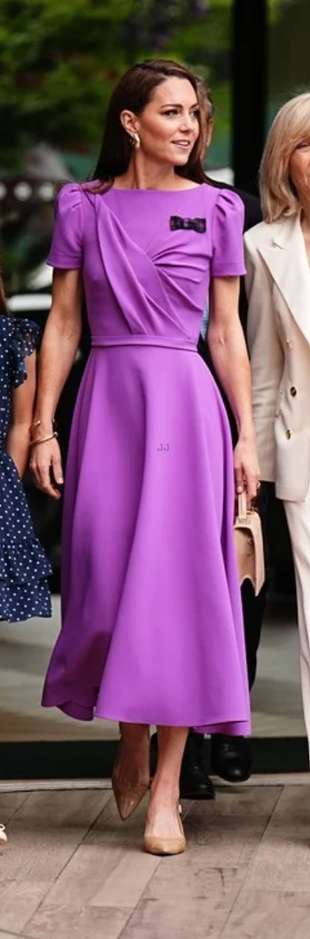 purple dress?