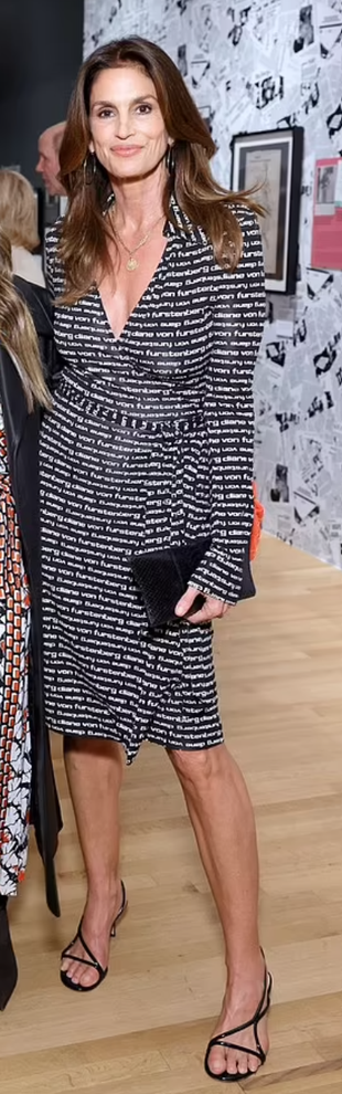 black and white wrap dress?