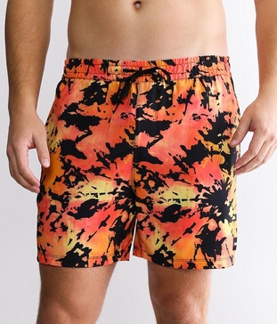 Cannonball Volley Stretch Swim Trunks