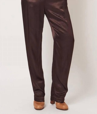 bianca pant in chocolate