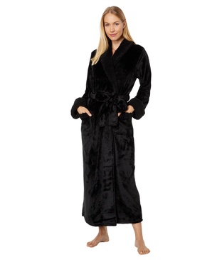 Natori womens Plush Sherpa Robe Length 52"