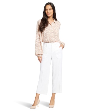 NYDJ Women's Wide Leg Cropped Cargo