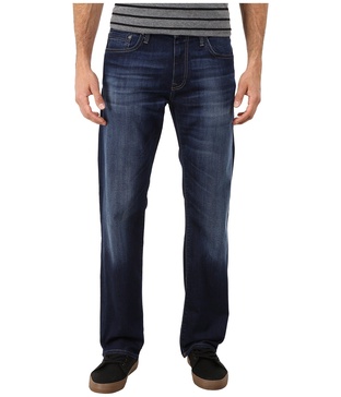 Mavi Men's Zach Regular Rise Straight Leg Jeans