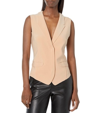 Norma Kamali Women's Vest with Lapel