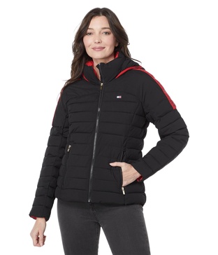 Tommy Hilfiger Women's Sportwear Hooded Packable With Logo