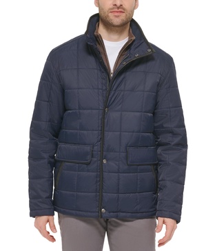 Cole Haan Men's Box Quilted Jacket