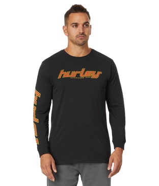 Hurley Men's Everyday 25th Anniversary S4 Long Sleeves T Shirt