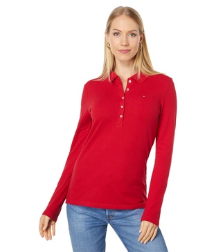 Tommy Hilfiger Women's Long Sleeve Polo Shirt