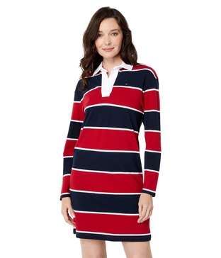 Tommy Hilfiger Men's Rugby Jonny Collar Dress