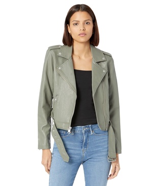 Levi's Women's Belted Faux Leather Moto Jacket (Regular & Plus Size)