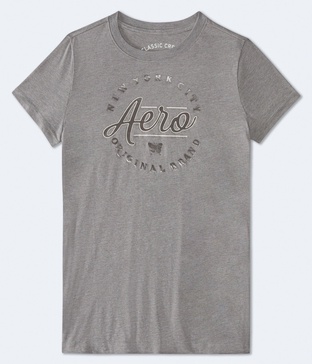 new york foil graphic tee