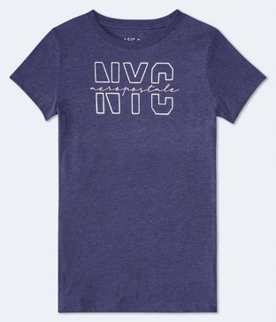 nyc foil graphic tee