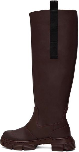 Burgundy Country Boots