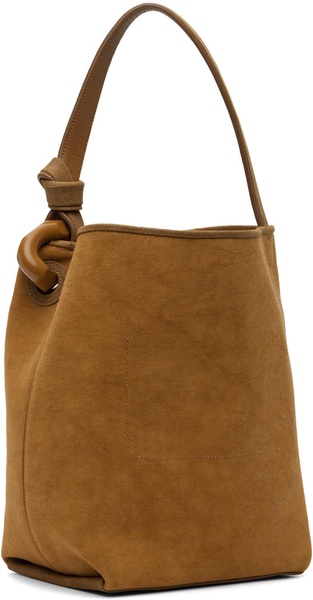 Tan JWA Corner Bucket Bag